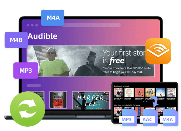 audible converter banner