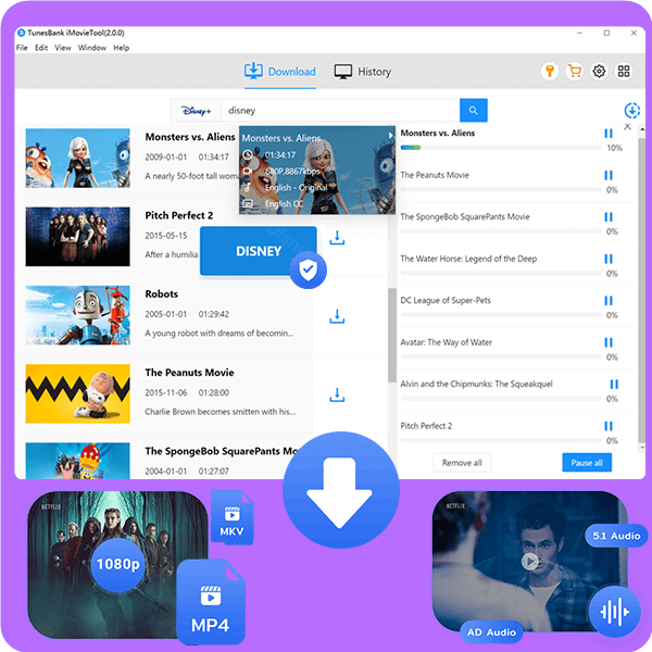 disney video dl product