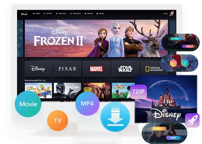 Téléchargeur de vidéos Disney Plus