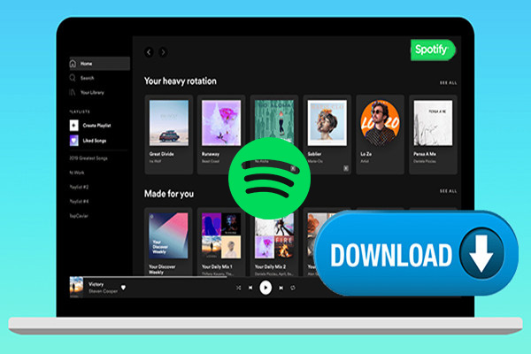 Spotify音楽をダウンロード