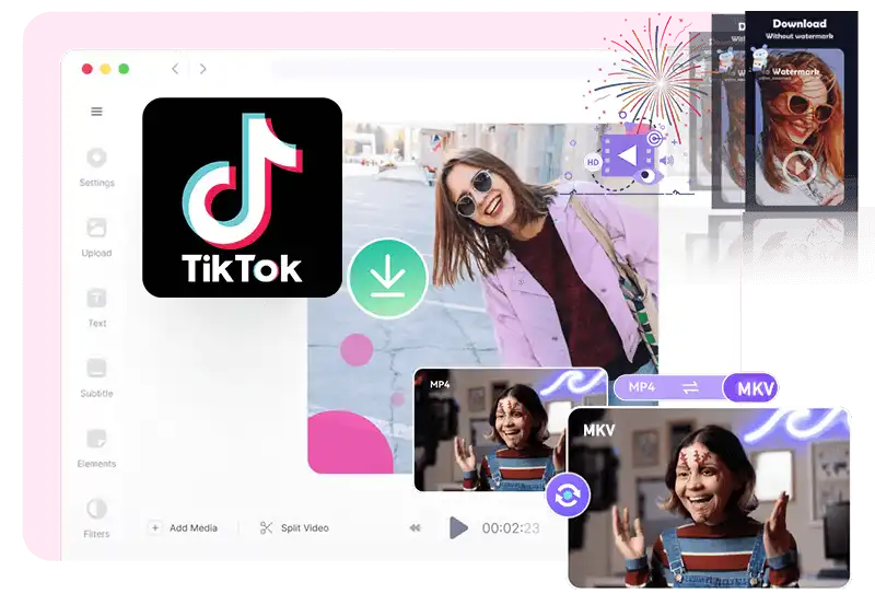 Download TikTok Video to MP4 or MKV