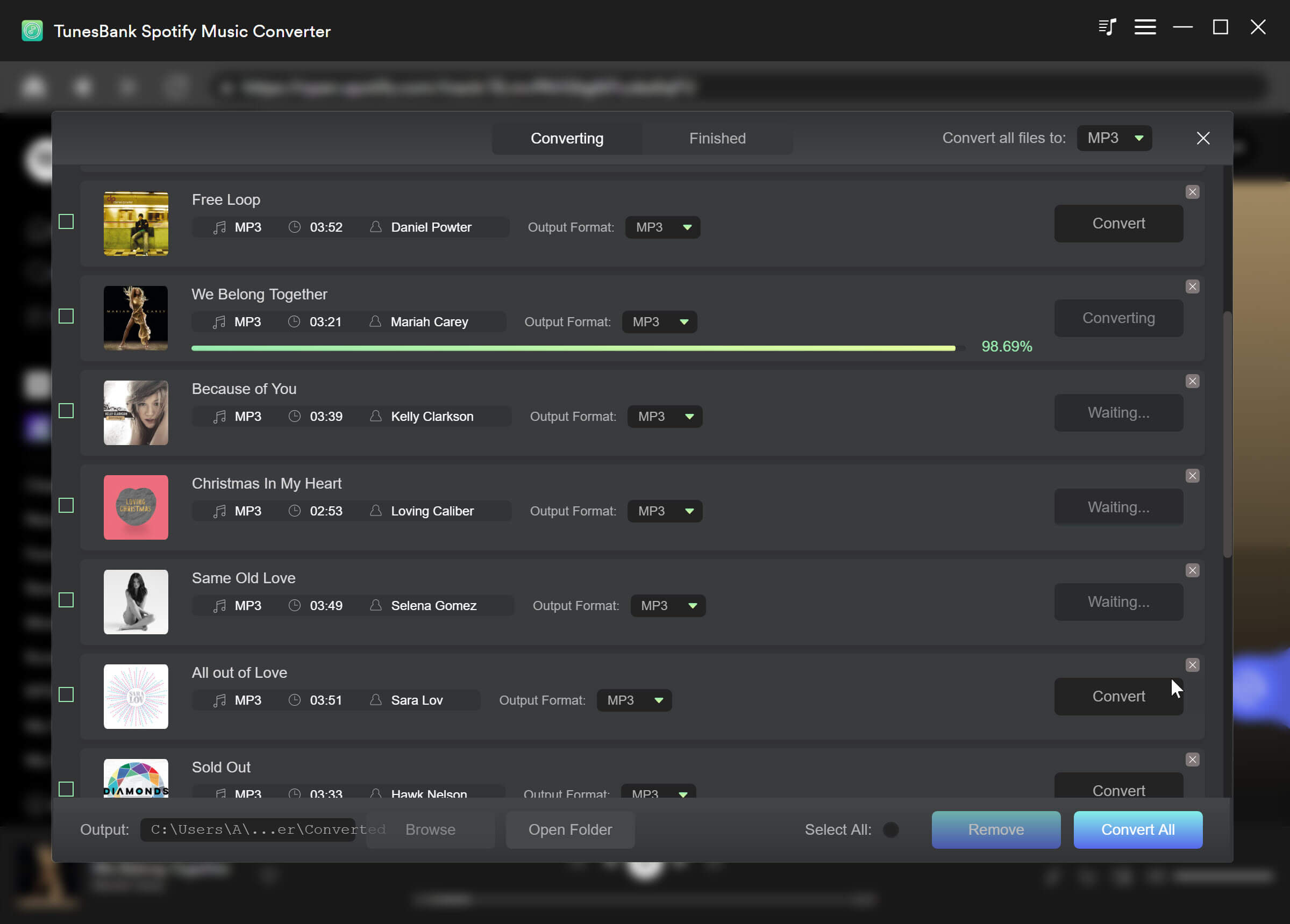 spotifymate.com spotify downloader to mp3