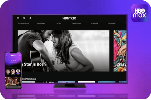 Transmita HBO Max en múltiples dispositivos