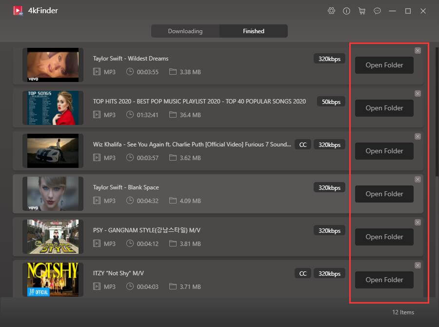 view downloaded mp3 youtube music