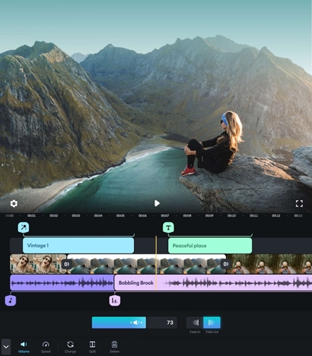 أضف موسيقى سبوتيفي إلى Splice Video