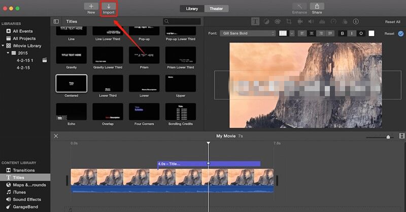 import spotify hudby do imovie na mac