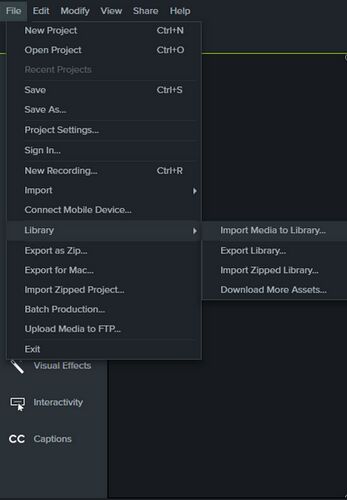 add Spotify music to camtasia