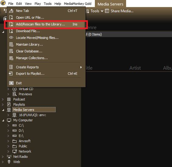 import spotify music to MediaMonkey