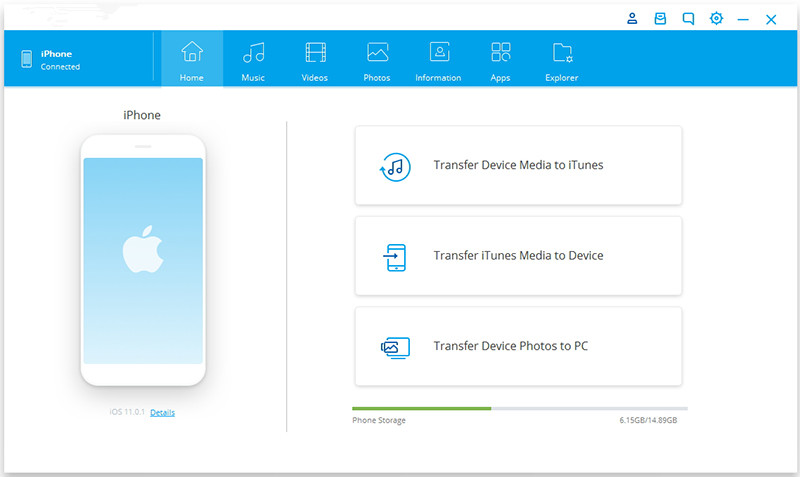 launch iOS & Android Transfer tool