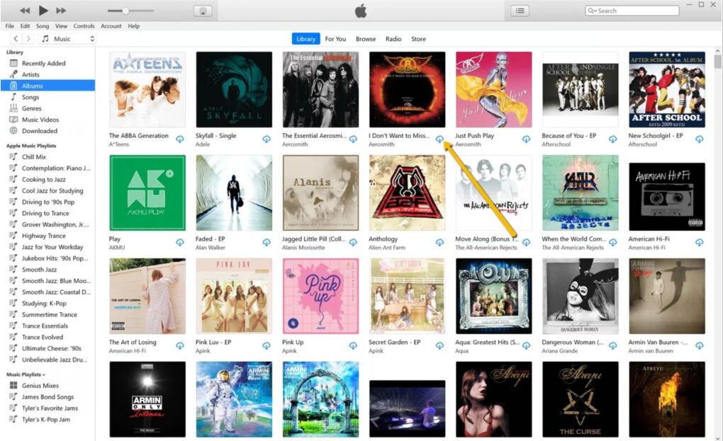 écouter de la musique Apple hors ligne sur le bureau