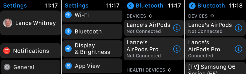 จับคู่นาฬิกาของคุณกับ Bluetooth