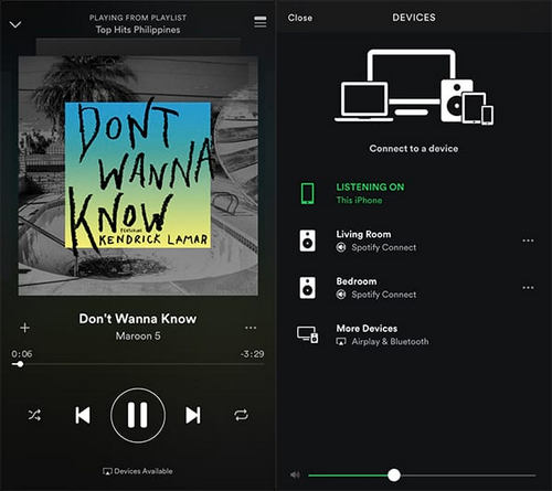 listen to spotify music on sonos system