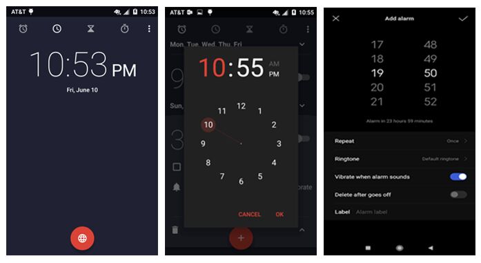 spotify'ı android'de alarm olarak ayarla