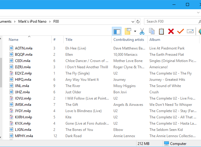 transfer music from ipod to pc