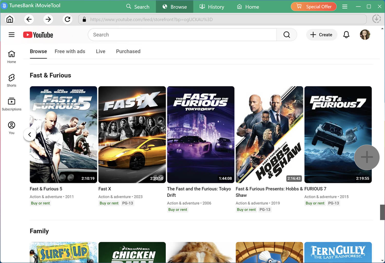 browse Fast & Furious series