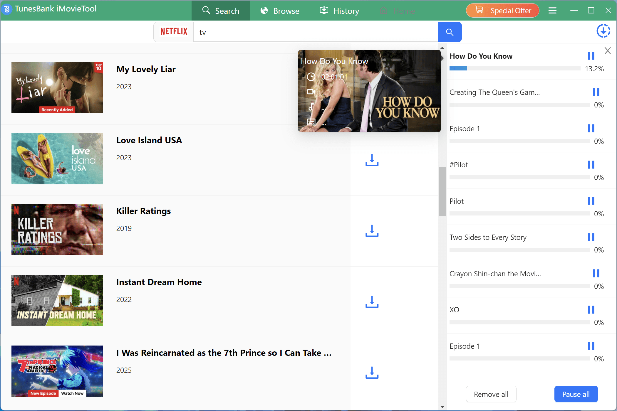 download netflix shows on laptop
