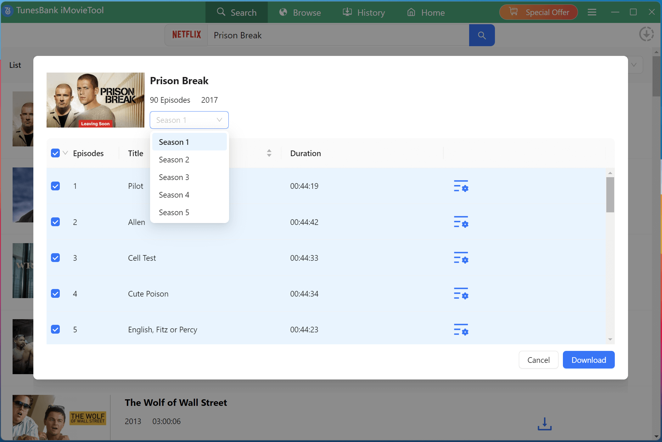 search for Prison Break