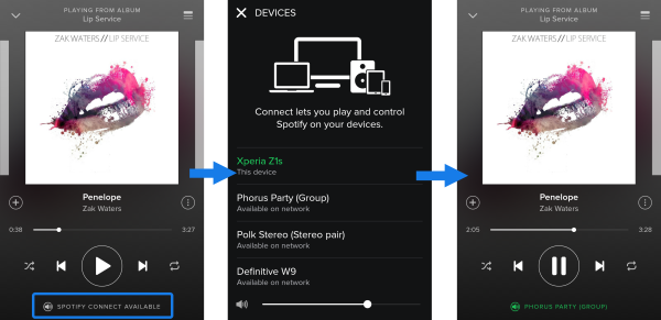 spotify verbind onkyo