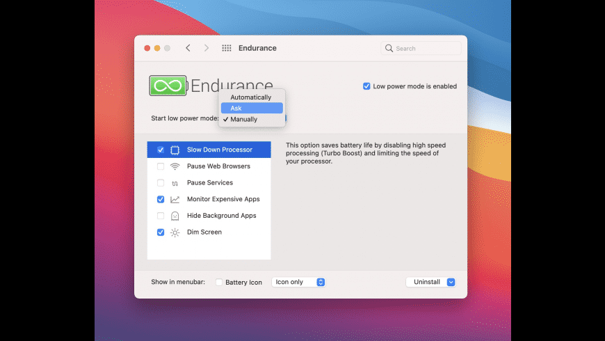 ENDURANCEをmac.jpgに接続する