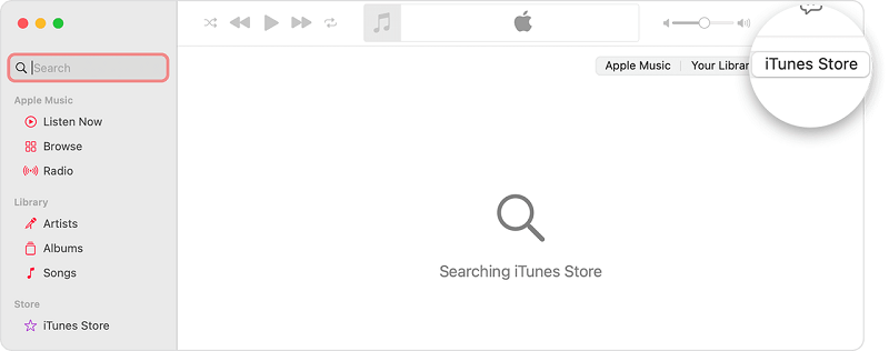 acquistare brani iTunes su Mac