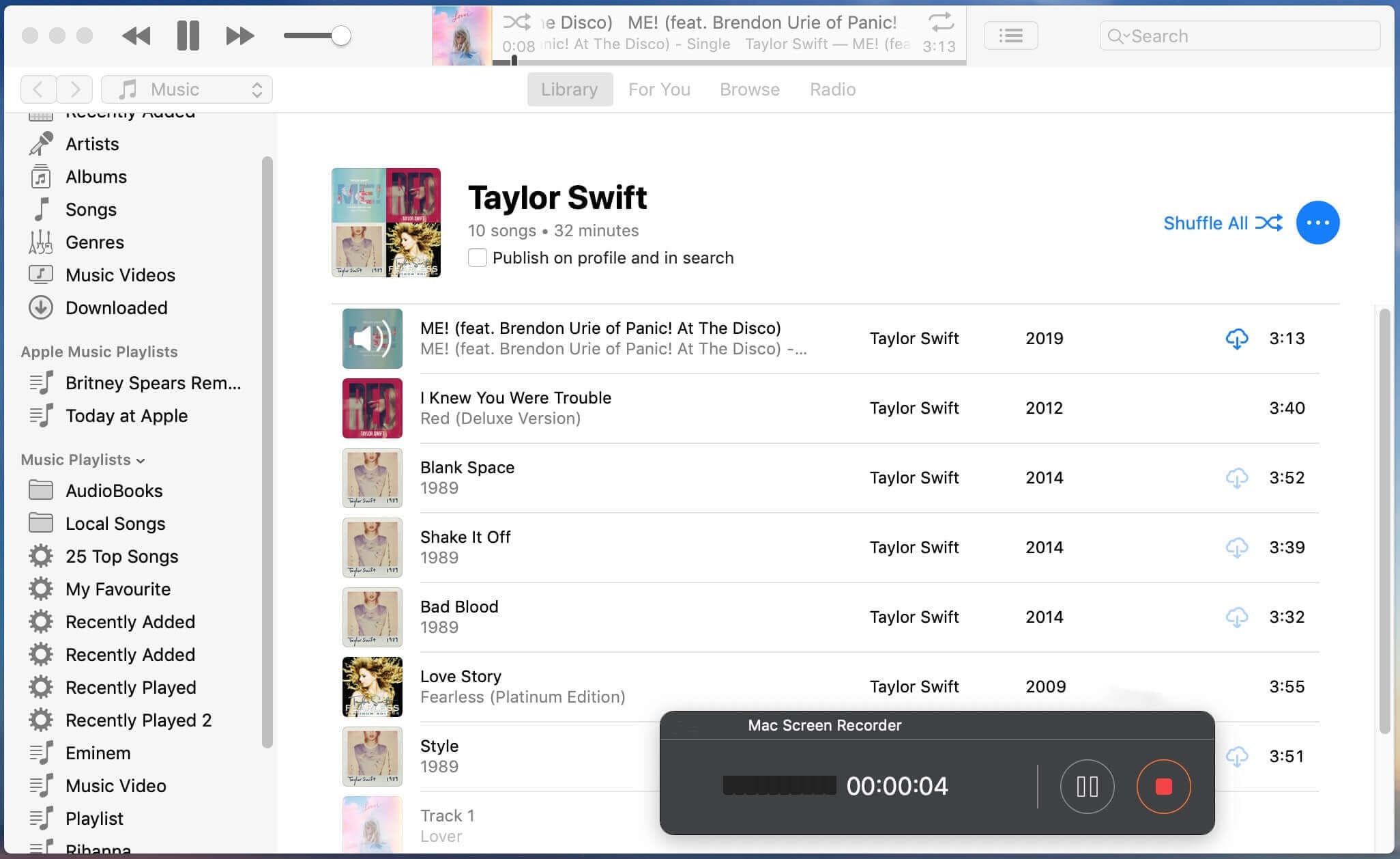 record Apple Music to MP3