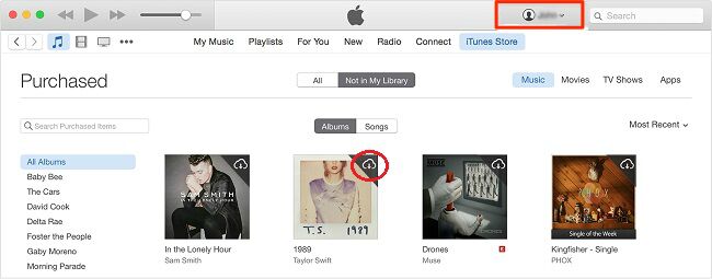 itunes müziğini yeniden indir