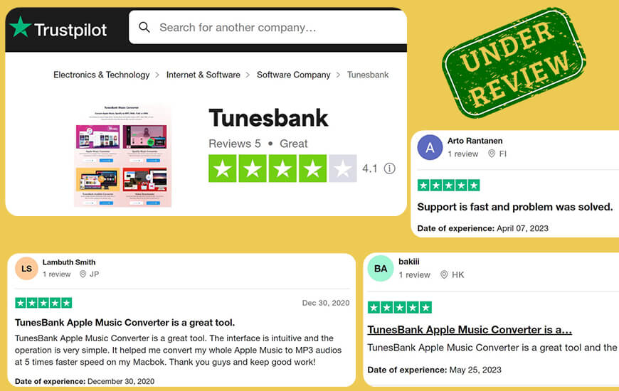 Tunesbank Apple Music Converter review