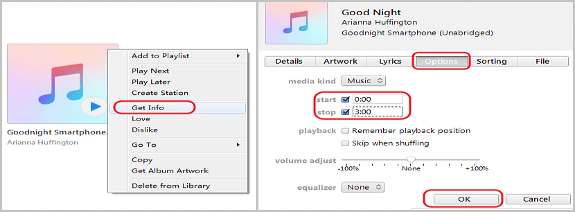 chia sách nói trên iTunes