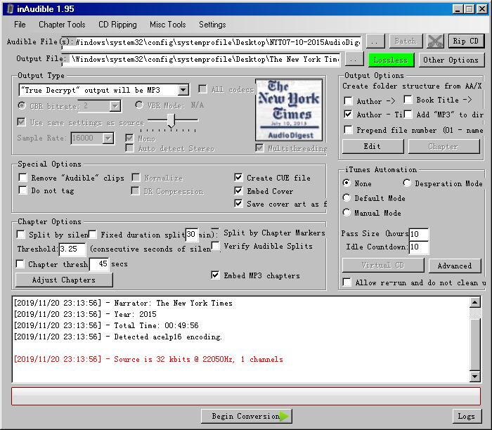free audiobook converter
