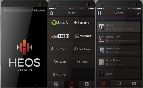 play spotify on HEOS Speaker