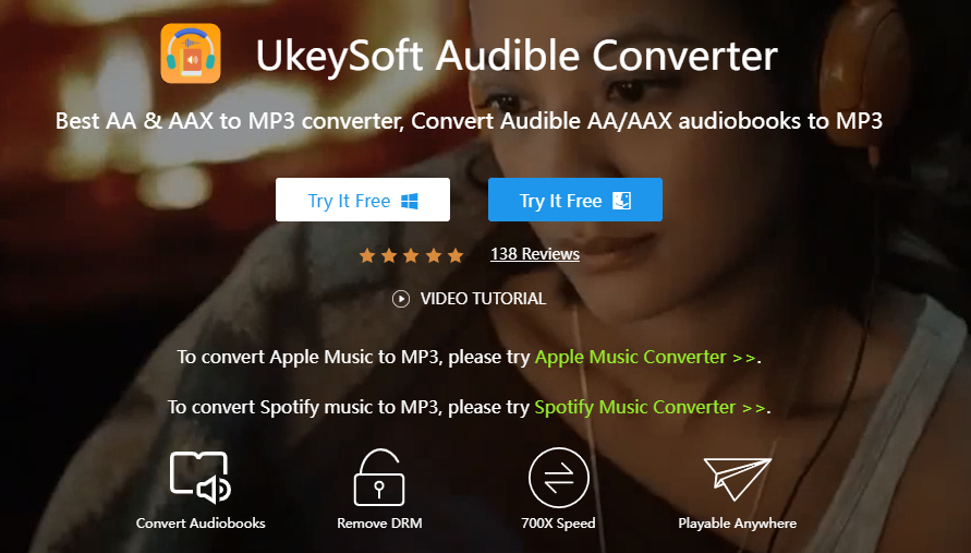ukeysoft audible converter