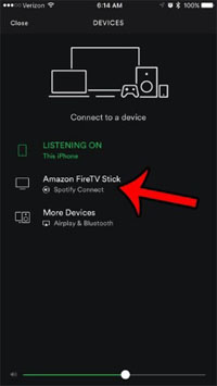 connect Spotify to Amazon Fire TV