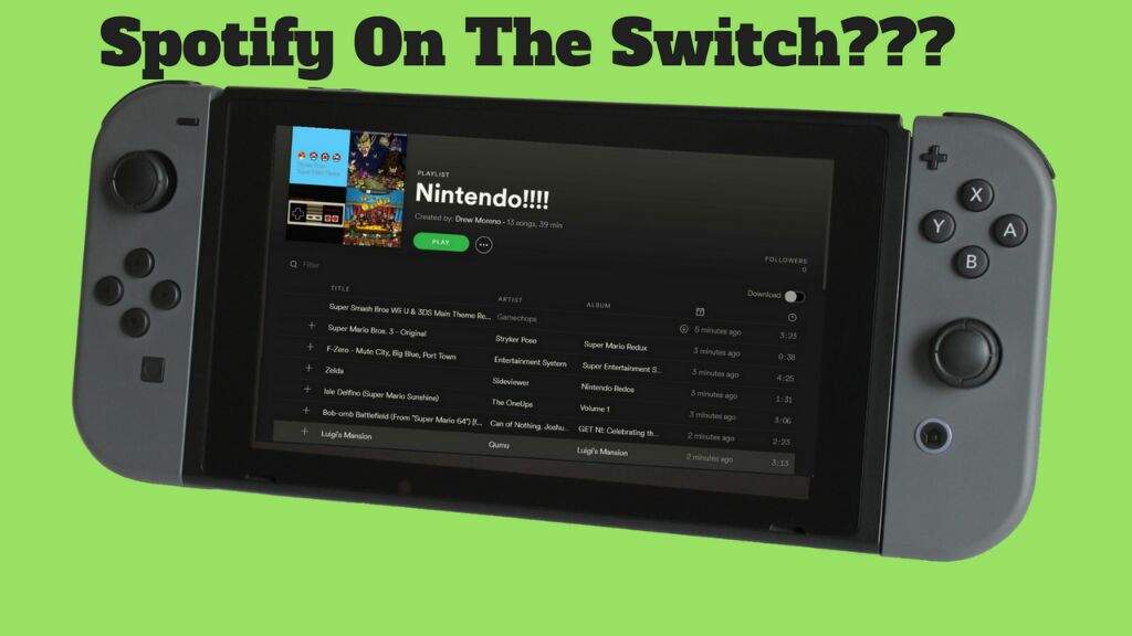 How to Play Spotify Music on Nintendo Switch
