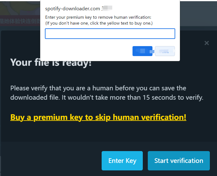 SpotifyDownloader page