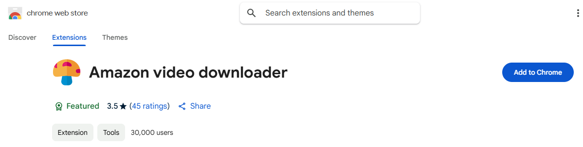 download amazon prime movie on imac using extension