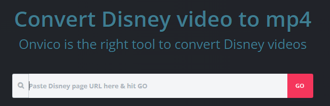 conversor de vídeo disney