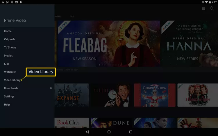 Găsiți videoclipul Amazon Prime achiziționat