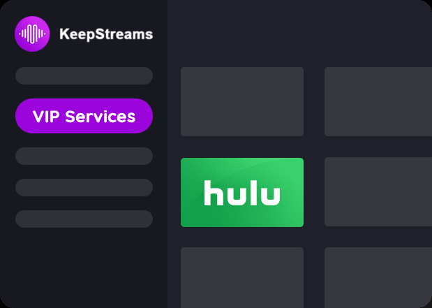 KeepStreams für Hulu