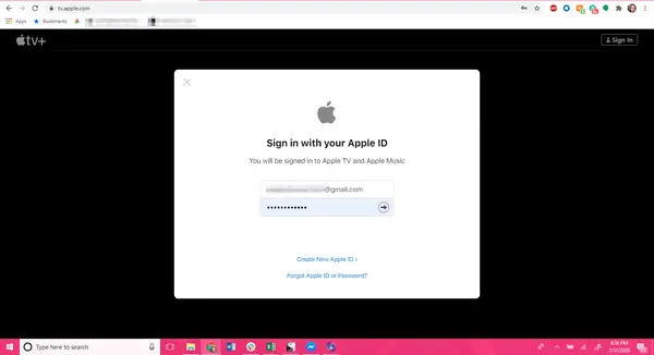 sign in with Apple ID