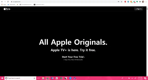 Apple TV сайтын ашыңыз