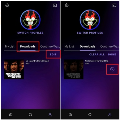 find downloaded HBOMax videos