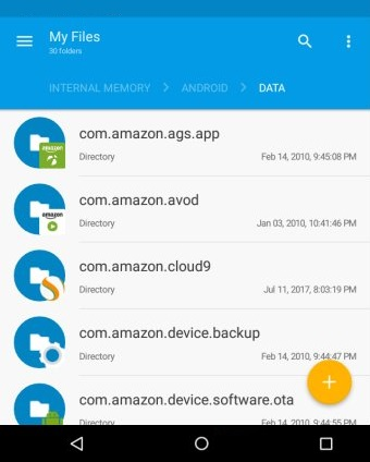 Descargas de vídeos de Amazon en Android.