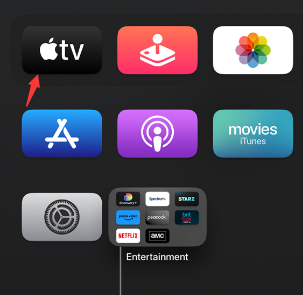 iOS의 Apple TV 앱