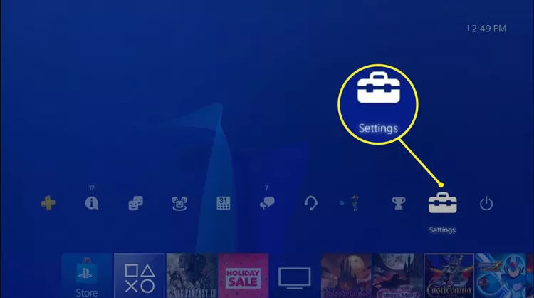 ps4 settings