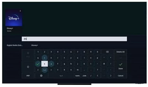 get disney plus app on samsung tv