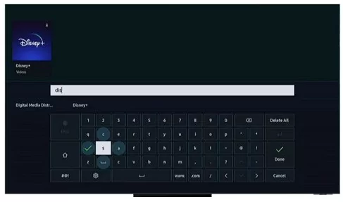 télécharger l'application Disney Plus sur un téléviseur Samsung
