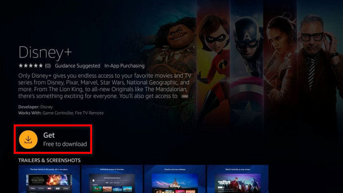 get disney plus on samsung tv