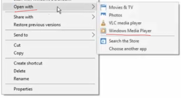 Windows Media Player로 Amazon 비디오 재생