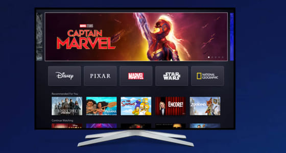 guarda disney plus sulla tv samsung