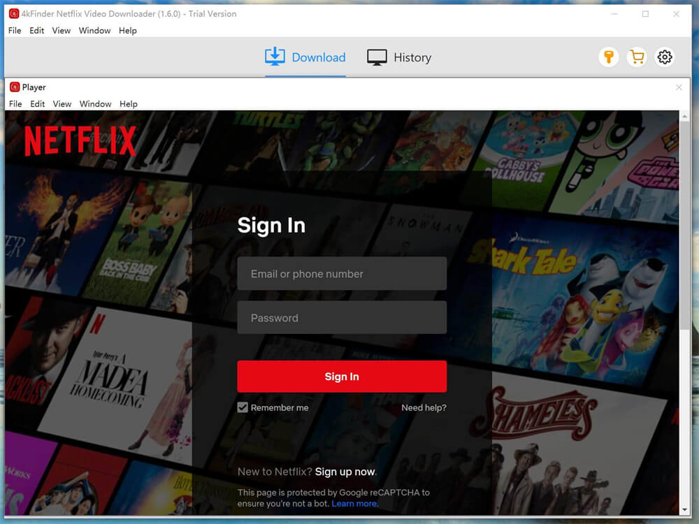 voer netflix video-downloader uit